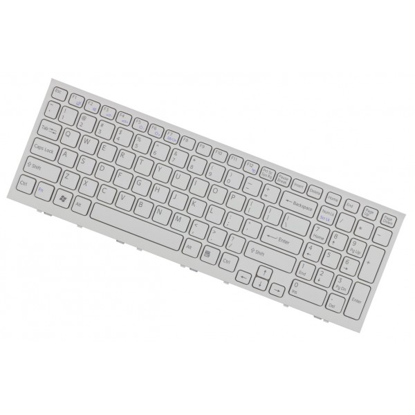 Sony Vaio VPC-EH2F1E billentyűzet a laptopra US Fehér