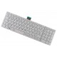 Toshiba Satellite c855-17r billentyűzet a laptopra kerettel  CZ/SK fehér