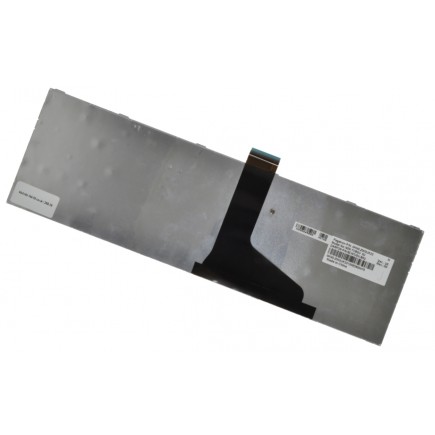Toshiba Satellite C850D-BT2N11  fehér billentyűzet a laptopra kerettel  UK