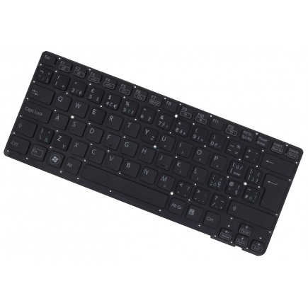 Sony Vaio VPC-CA23FX billentyűzet a laptopra CZ/SK Fekete