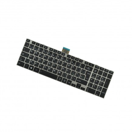 Toshiba Satellite L50D-A-005 (PSKMAC-005004) billentyűzet a laptopra Ezüst keret CZ/SK