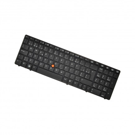 HP kompatibilní 652682-131 billentyűzet a laptopra CZ/SK Fekete trackpoint