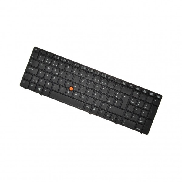 HP kompatibilní 652682-131 billentyűzet a laptopra CZ/SK Fekete trackpoint
