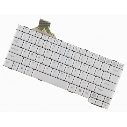 Fujitsu Siemens LIFEBOOK S6520 billentyűzet a laptopra US Fehér