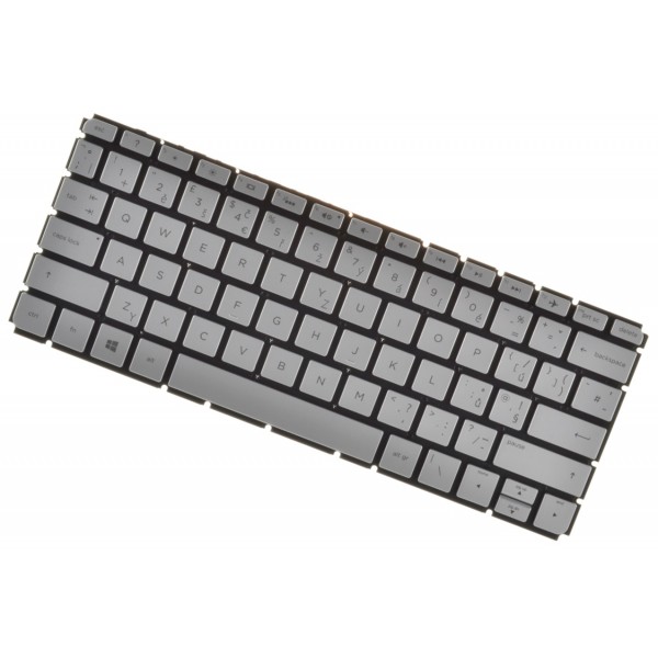 HP ENVY 13-d099nr billentyűzet a laptopra CZ/SK Ezüst, háttérvilágítás