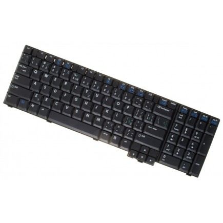 HP Compaq nw9440 billentyűzet a laptopra UK Fekete
