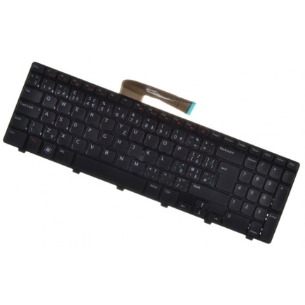 Dell Inspiron 15R M551R billentyűzet a laptopra kerettel, fekete CZ/SK