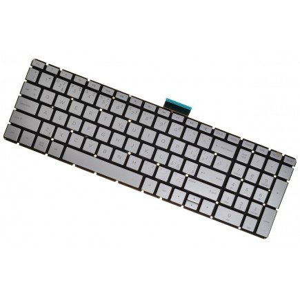HP Pavilion 15-cd011nc billentyűzet a laptopra CZ/SK Ezüst, keret nélkül, háttérvilágítás