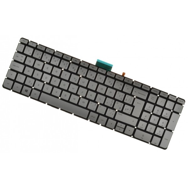 HP ENVY x360 15-w005nc billentyűzet a laptopra Ezüst, keret nélkül, háttérvilágítás, CZ/SK