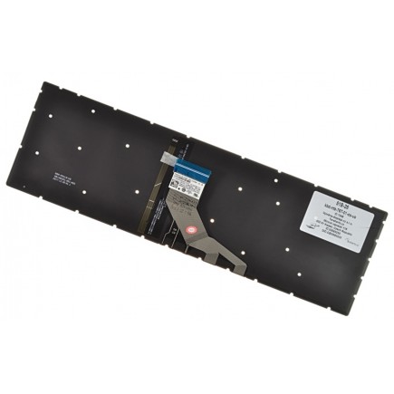 HP 15-CS0014NC billentyűzet a laptopra Ezüst, keret nélkül, háttérvilágítás, CZ/SK