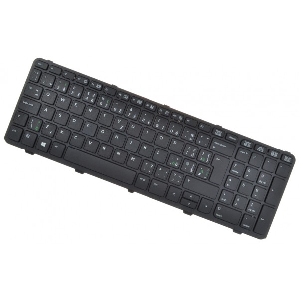 Kompatibilní HP 721953-001 billentyűzet a laptopra kerettel, fekete CZ/SK