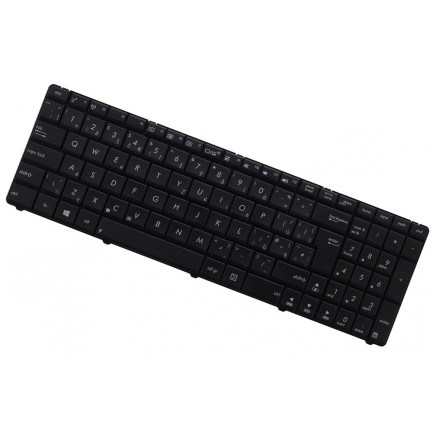 Asus x55a-RH91  billentyűzet a laptopra kerettel, fekete CZ/SK