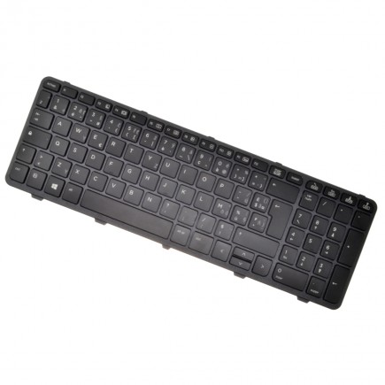 HP kompatibilní SG-61320-XUA billentyűzet a laptopra CZ/FR Fekete, háttérvilágítás