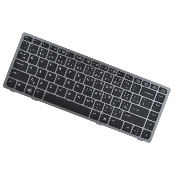 HP kompatibilní 6037B0053803 billentyűzet a laptopra Ezüst keret CZ/SK