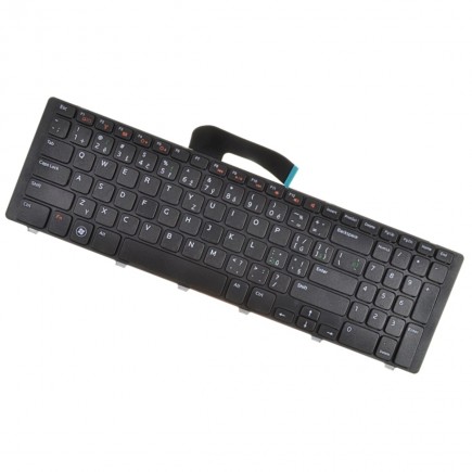 Dell Inspiron N7111 billentyűzet a laptopra kerettel, fekete CZ/SK