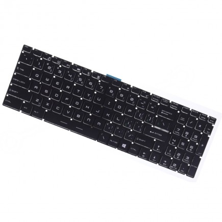 MSI GE72-6QD billentyűzet a laptopra cseh keret nélkül