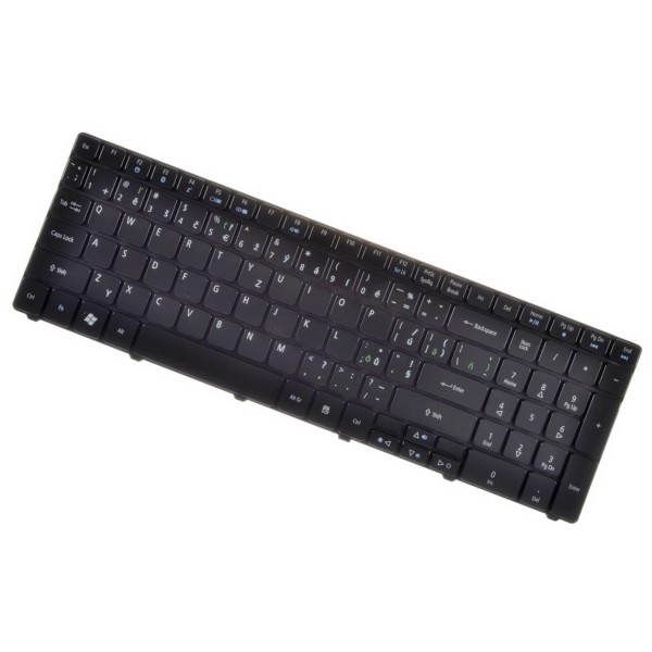 Acer kompatibilní KB.I170A.078 billentyűzet a laptopra kerettel, fekete CZ/SK