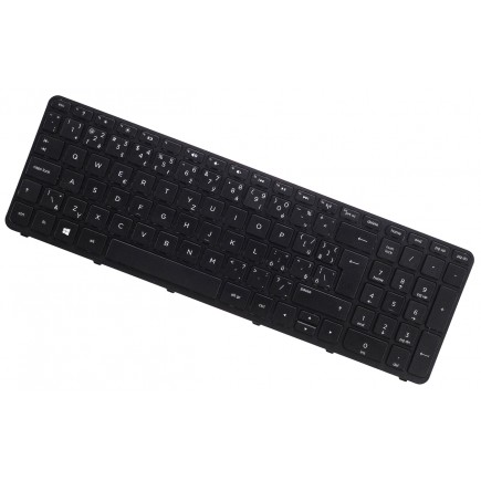 HP Compaq Pavilion 15-e008sc billentyűzet a laptopra kerettel, fekete CZ/SK