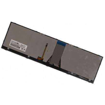 Lenovo Z70-80 billentyűzet a laptopra CZ/SK Ezüst váz, háttérvilágítással