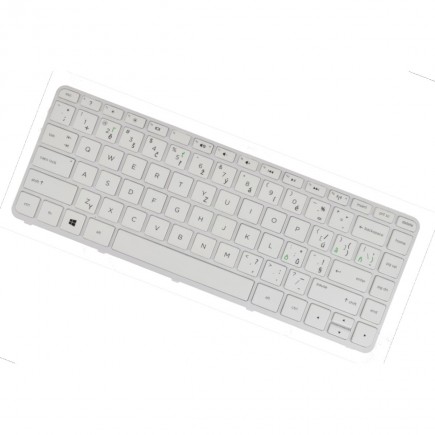 HP Pavilion 14-N027TX billentyűzet a laptopra kerettel  CZ/SK fehér