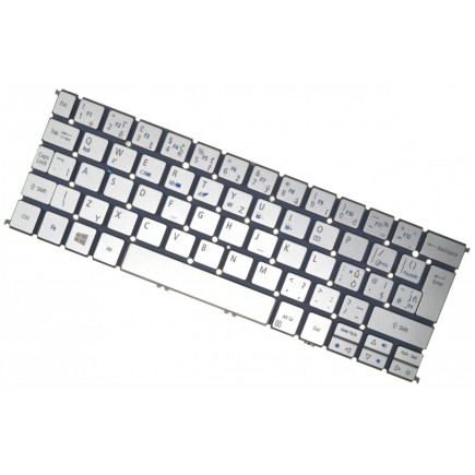 Acer Aspire S7-191 billentyűzet a laptopra CZ/SK Ezüst, keret nélkül, háttérvilágítás