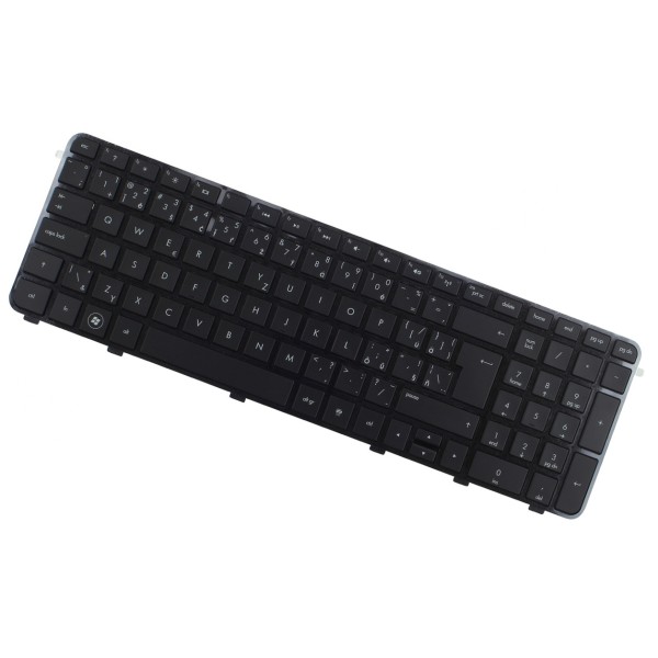 HP kompatibilní 634139-221 billentyűzet a laptopra kerettel, fekete CZ/SK