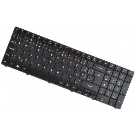 Packard Bell EasyNote TM80 billentyűzet a laptopra CZ/SK Fekete