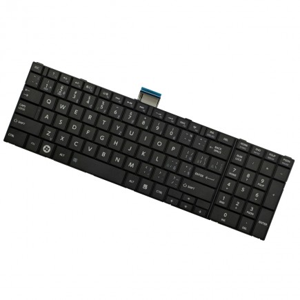 Toshiba Satellite c850-19d billentyűzet a laptopra kerettel, fekete CZ/SK