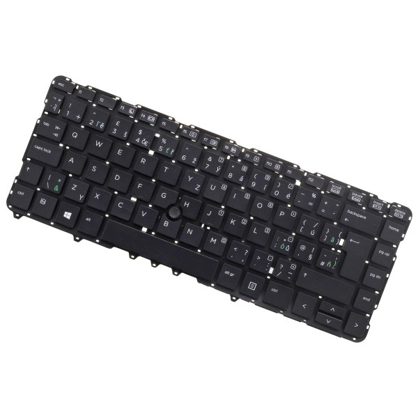 HP kompatibilní 6037B0086301 billentyűzet a laptopra CZ/SK Fekete trackpoint