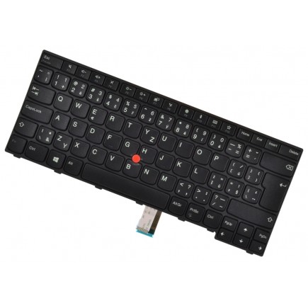 Lenovo ThinkPad E470 billentyűzet a laptopra CZ/SK Fekete trackpoint