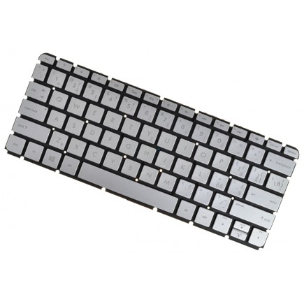HP ENVY 13-ab billentyűzet a laptopra CZ/SK Ezüst, keret nélkül, háttérvilágítás