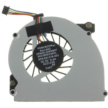 Laptop hűtő ventilátor Kompatibilní HP 6033B0024501