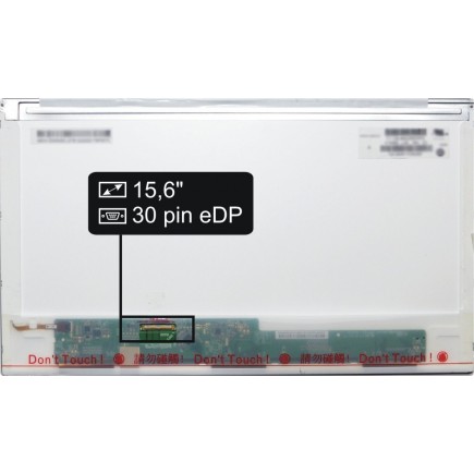 Kijelző a Kompatibilní LP156WF1(TP)(B1) 15,6“ 30pin Full HD LED laptop részére - Matt