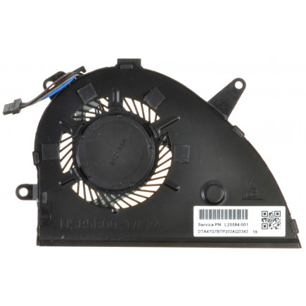 Laptop hűtő ventilátor Kompatibilní HP L27902-001