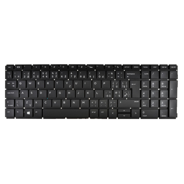 Kompatibilní 2B-ABU07Q100 billentyűzet a laptopra, keret nélkül, fekete CZ/SK, háttérvilágítással