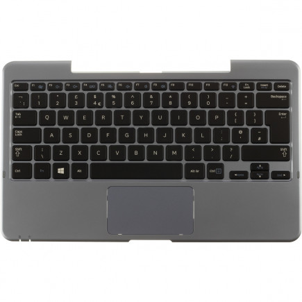 Kompatibilní BA59-03527C billentyűzet a laptopra CZ/SK Fekete, Palmprest, Érintőpad nélkül