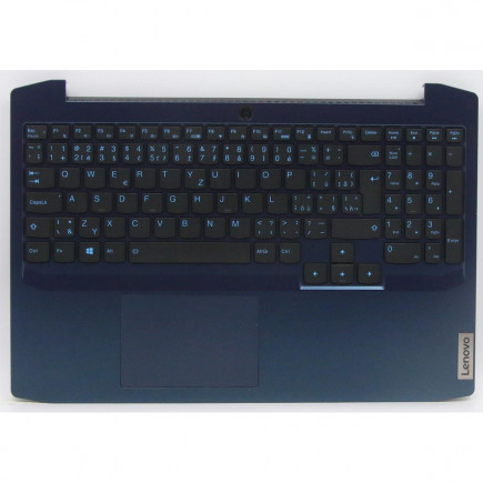 Kompatibilní 5CB0Z37658 billentyűzet a laptopra CZ/SK Fekete, Palmprest, Érintőpad nélkül