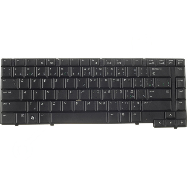 Kompatibilní 468775-001 billentyűzet a laptopra CZ/SK Fekete, Háttérvilágítás nélkül