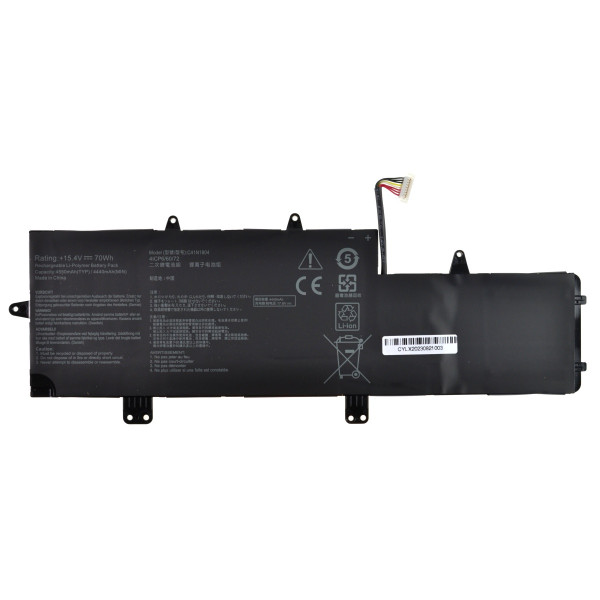 Kompatibilní C41N1804 Laptop Akkumulátor Li-poly 15,4V, 70Wh