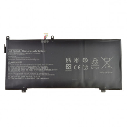 Kompatibilní 929072-855 Laptop Akkumulátor Li-poly 5275mAh, 11,55V, 60,9Wh