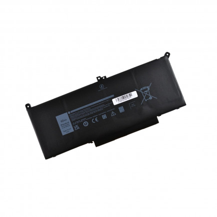 Kompatibilní 0F3YGT Laptop Akkumulátor Li-poly 60Wh, 7,6V fekete