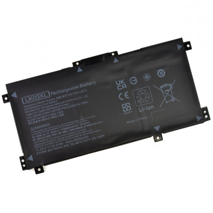 Kompatibilní L09281-855 Laptop Akkumulátor 4600mAh Li-poly, 55,8Wh, 11,55V fekete