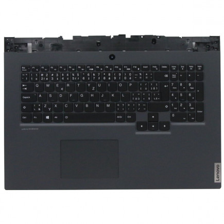 Kompatibilní 5CB0Z21106 billentyűzet a laptopra CZ/SK Fekete, Palmprest