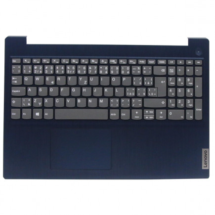 Kompatibilní 5CB0X57561 billentyűzet a laptopra CZ/SK Kék, Palmrest, Érintőpaddal