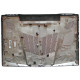MSI GP63 8RD alsó ház Laptop