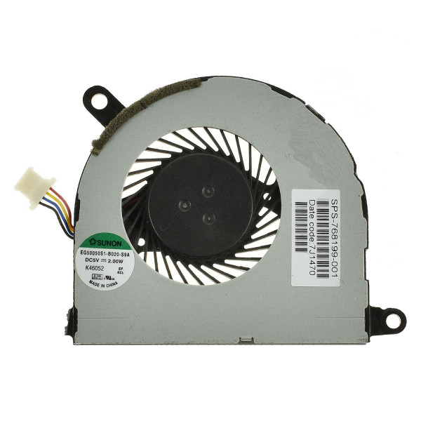 Laptop hűtő ventilátor Kompatibilní­ 768199-001