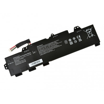 Kompatibilní TT03XL Laptop Akkumulátor 56Wh Li-poly 11,55V fekete