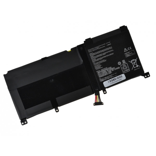 Kompatibilní C41N1524 Laptop Akkumulátor Li-poly 60Wh 15,2V fekete