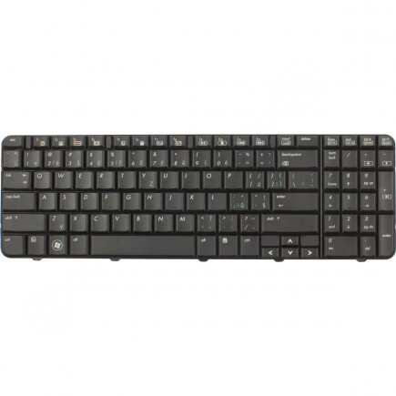 Kompatibilní 502958-001 billentyűzet a laptopra CZ/SK Fekete, háttérvilágítás nélkül