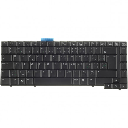 Kompatibilní 468776-001 billentyűzet a laptopra CZ/SK Fekete, háttérvilágítás nélkül